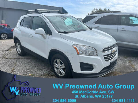 2016 Chevrolet Trax for sale at WV PREOWNED AUTO GROUP in Saint Albans WV