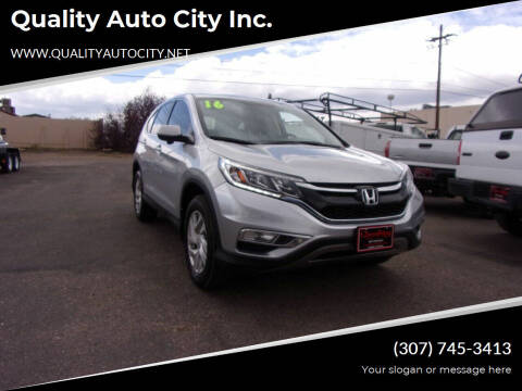 2016 Honda CR-V for sale at Quality Auto City Inc. in Laramie WY