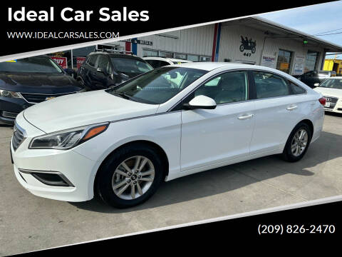 2016 Hyundai Sonata for sale at Ideal Car Sales - Turlock in Turlock CA