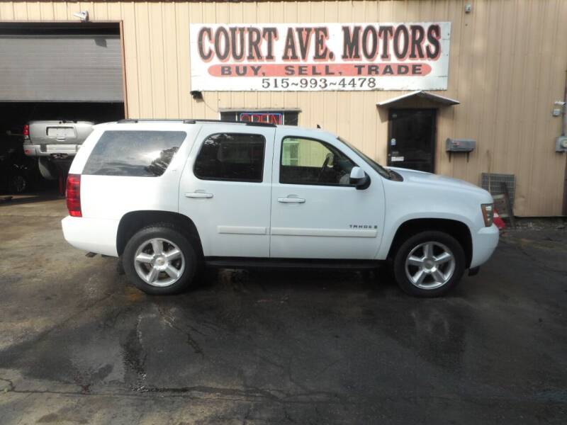 2008 Chevrolet Tahoe for sale at Court Avenue Motors in Adel IA