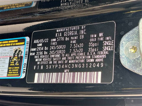 2022 Kia Telluride EX