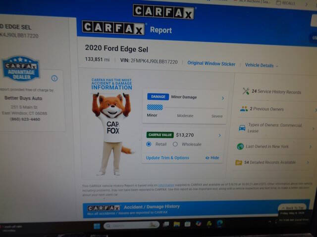 2020 Ford Edge SEL