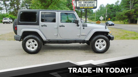 2015 Jeep Wrangler Unlimited for sale at Leavitt Brothers Auto in Hooksett NH