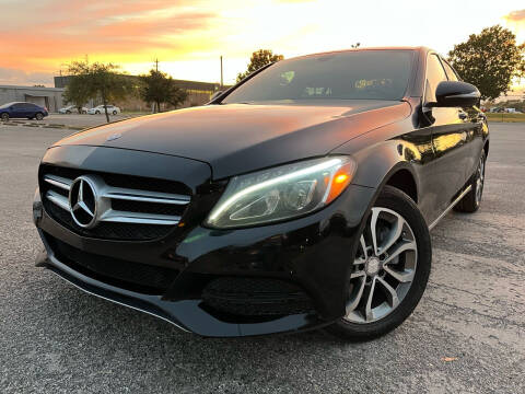 2015 Mercedes-Benz C-Class for sale at MIA MOTOR SPORT in Houston TX