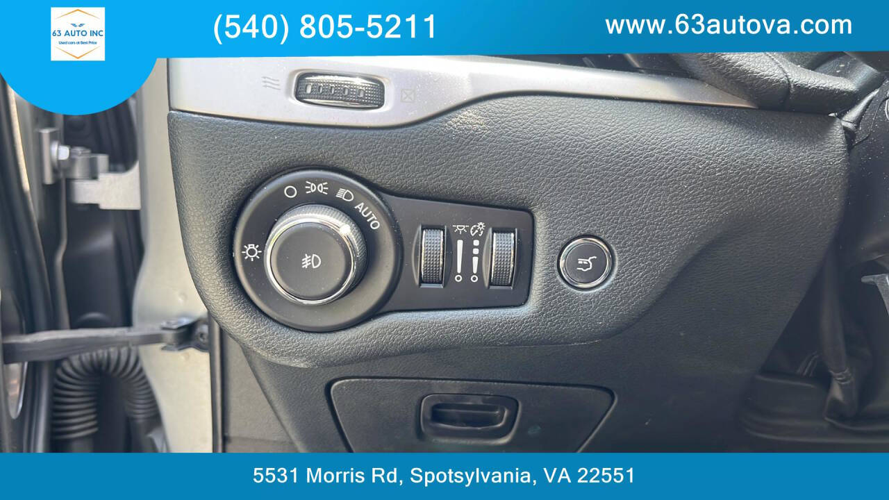 2015 Jeep Cherokee for sale at 63 Auto Inc in Spotsylvania, VA