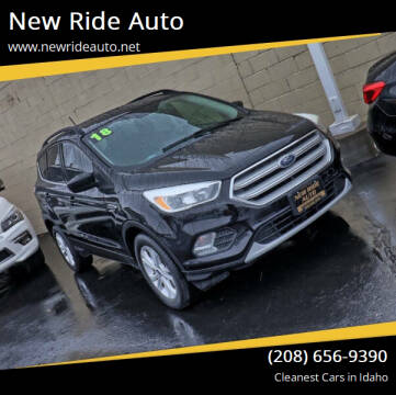 2018 Ford Escape for sale at New Ride Auto in Rexburg ID