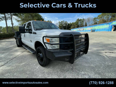 2013 Ford F-350 Super Duty for sale at SELECTIVE IMPORTS in Woodstock GA