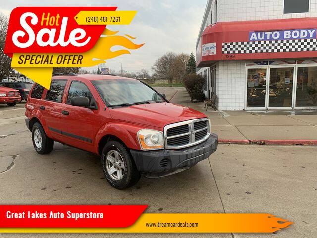 2006 Dodge Durango for sale at Great Lakes Auto Superstore in Waterford Township MI