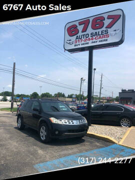 2004 Nissan Murano for sale at 6767 AUTOSALES LTD / 6767 W WASHINGTON ST in Indianapolis IN