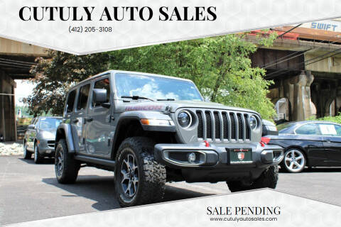 2019 Jeep Wrangler Unlimited for sale at Cutuly Auto Sales in Pittsburgh PA