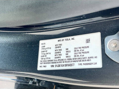 2025 Tesla Model 3 Long Range