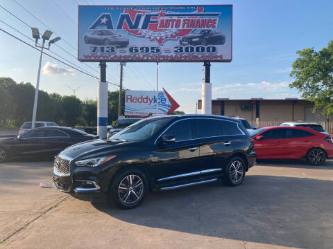 2017 Infiniti QX60 for sale at ANF AUTO FINANCE in Houston TX