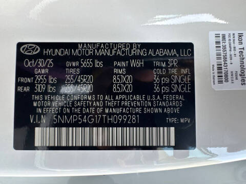 2026 Hyundai Santa Fe Hybrid Calligraphy