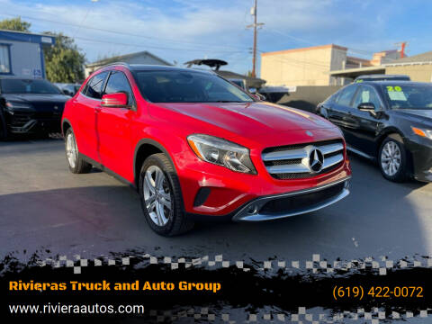 2015 Mercedes-Benz GLA for sale at Rivieras Truck and Auto Group in Chula Vista CA
