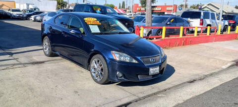 2012 Lexus IS 250 for sale at Ramos Auto Sales BELL in Bell CA