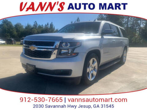 2016 Chevrolet Suburban for sale at VANN'S AUTO MART in Jesup GA
