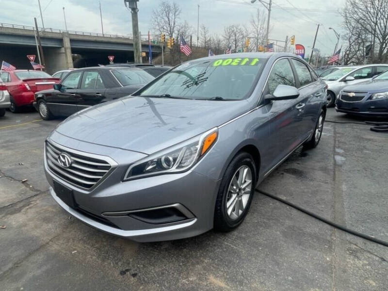 2016 Hyundai Sonata for sale at Goodfellas Auto Sales LLC in Clifton NJ