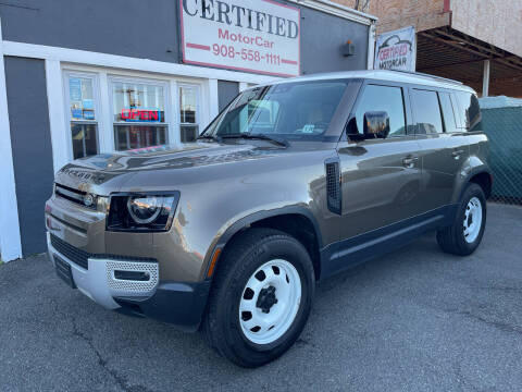 2024 Land Rover Defender for sale at CERTIFIED MOTORCAR LLC in Roselle Park NJ