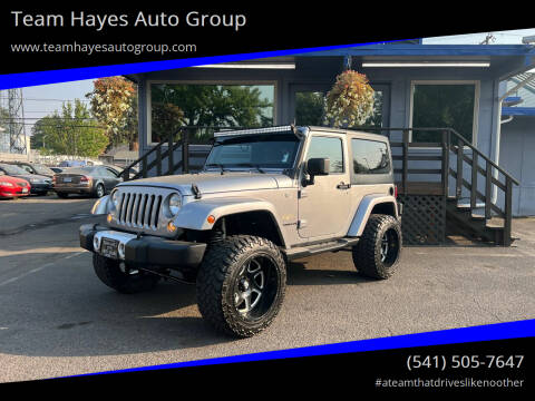 2014 Jeep Wrangler for sale at Team Hayes Auto Group in Eugene OR
