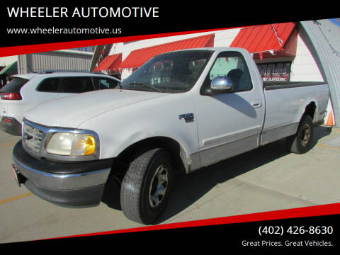 2000 Ford F-150 for sale at WHEELER AUTOMOTIVE in Blair NE