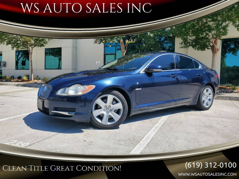 2010 Jaguar XF for sale at WS AUTO SALES INC in El Cajon CA