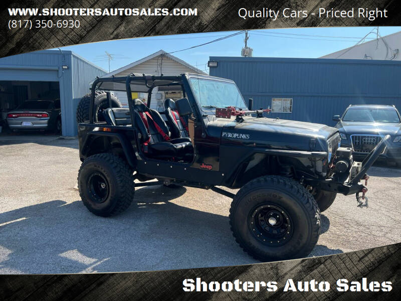 1998 Jeep Wrangler for sale at Shooters Auto Sales in Fort Worth TX