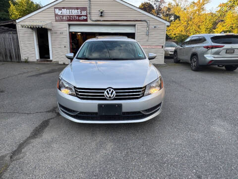 2012 Volkswagen Passat SE PZEV