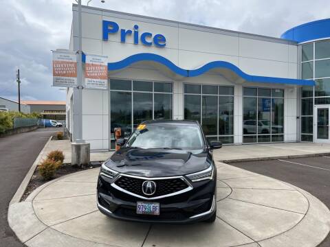2021 Acura RDX for sale at Price Honda in McMinnville in Mcminnville OR