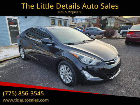 2014 Hyundai Elantra for sale at The Little Details Auto Sales in Reno NV