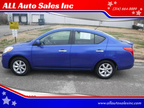 2013 Nissan Versa for sale at ALL Auto Sales Inc in Saint Louis MO