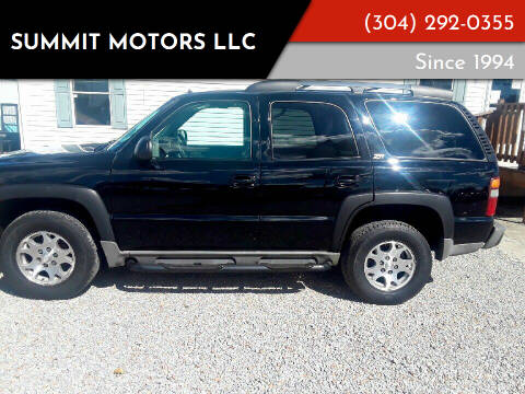 2002 Chevrolet Tahoe for sale at Summit Motors LLC in Morgantown WV