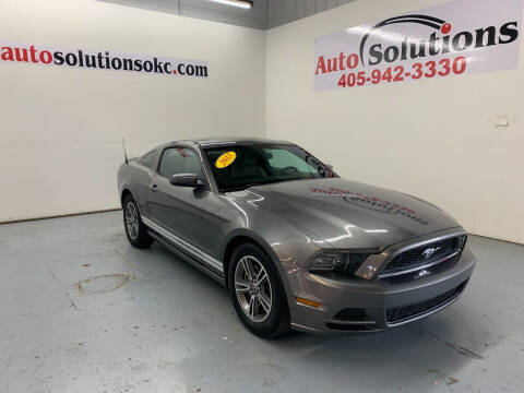 2013 Ford Mustang for sale at Auto Solutions in Warr Acres OK