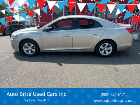 2016 Chevrolet Malibu Limited for sale at Auto Brite Used Cars Inc in Saginaw MI