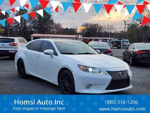 2013 Lexus ES 350 for sale at Homsi Auto Inc in Kannapolis NC