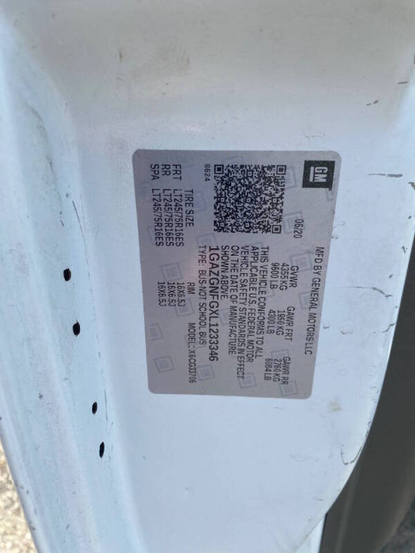 2020 Chevrolet Express LS 3500