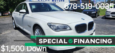 2014 BMW 7 Series for sale at Ralph Motors in Decatur GA