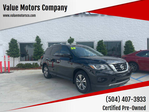 2020 Nissan Pathfinder for sale at Value Motors Company in Marrero LA