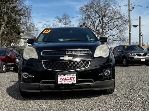 2013 Chevrolet Equinox for sale at Valley Auto Finance in Warren OH