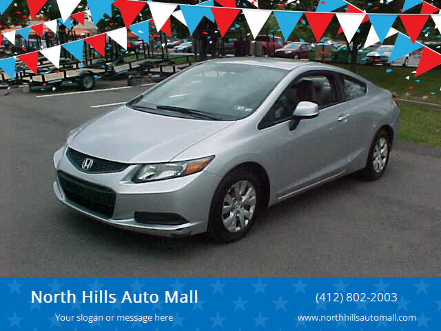 2012 Honda Civic for sale at North Hills Auto Mall in Pittsburgh PA