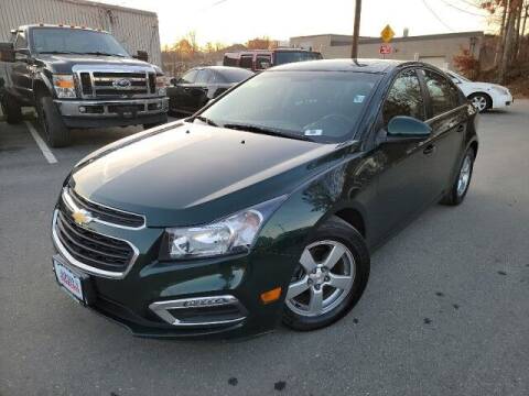 2015 Chevrolet Cruze for sale at Sonias Auto Sales in Worcester MA