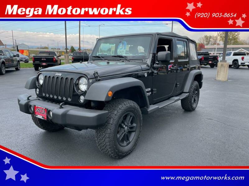 2017 Jeep Wrangler Unlimited for sale at Mega Motorworks in Appleton WI