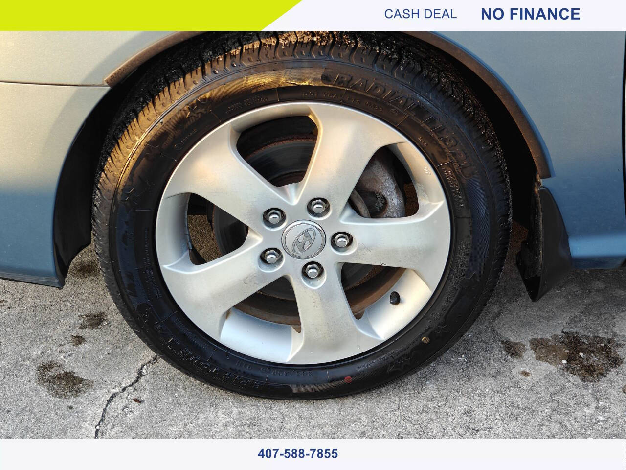 2007 Hyundai ELANTRA for sale at EZ MOTOR ORLANDO in Orlando, FL