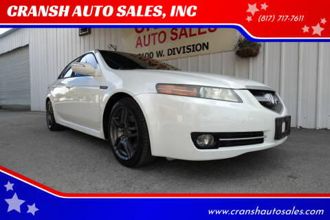 2007 Acura TL for sale at CRANSH AUTO SALES, INC in Arlington TX