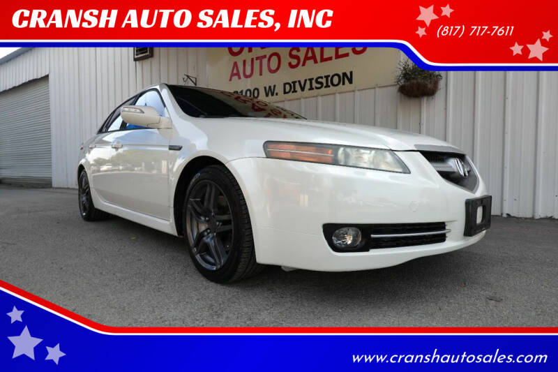 2007 Acura TL for sale at CRANSH AUTO SALES, INC in Arlington TX