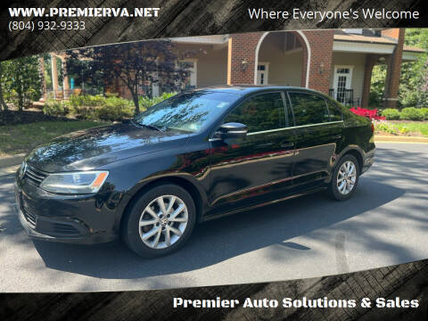2014 Volkswagen Jetta for sale at Premier Auto Solutions & Sales in Quinton VA