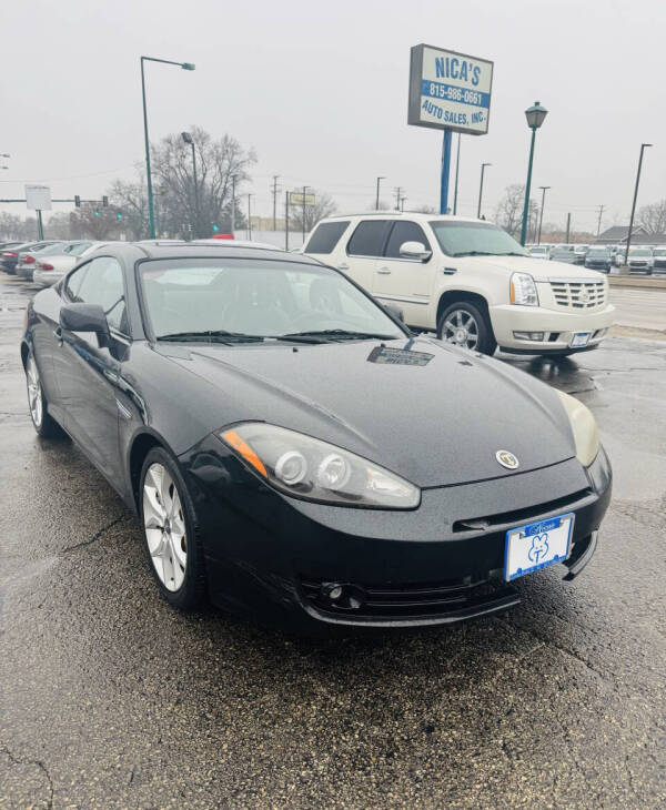 2008 Hyundai Tiburon for sale at NICAS AUTO SALES INC in Loves Park IL