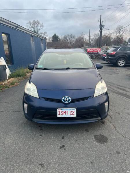 2012 Toyota Prius for sale at Best Value Auto Inc. in Springfield MA
