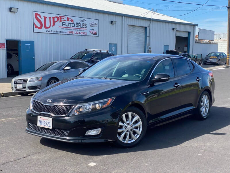 2015 Kia Optima for sale at SUPER AUTO SALES STOCKTON in Stockton CA