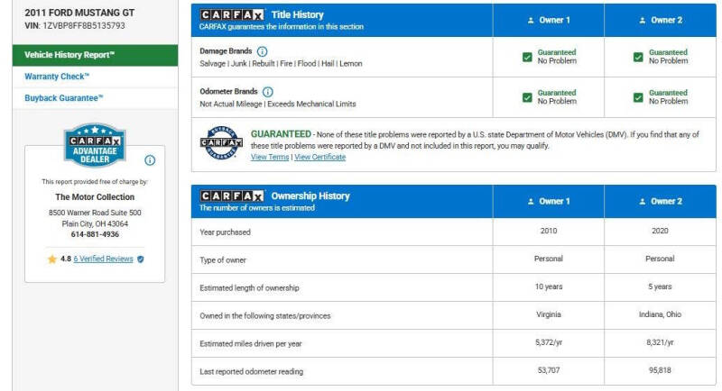 2011 Ford Mustang GT Premium