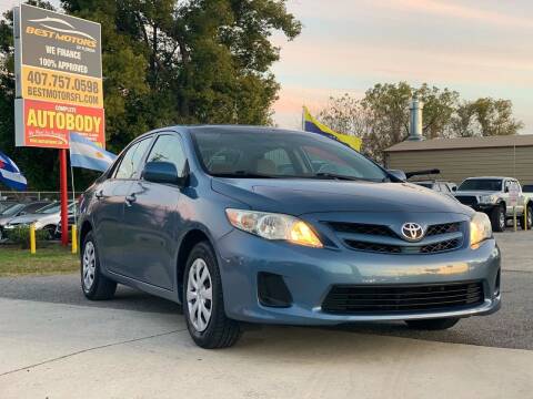 2012 Toyota Corolla for sale at BEST MOTORS OF FLORIDA in Orlando FL